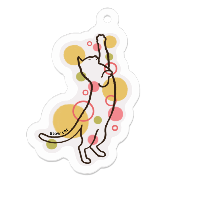 アクリルキーホルダー - 50 x 50 (mm)