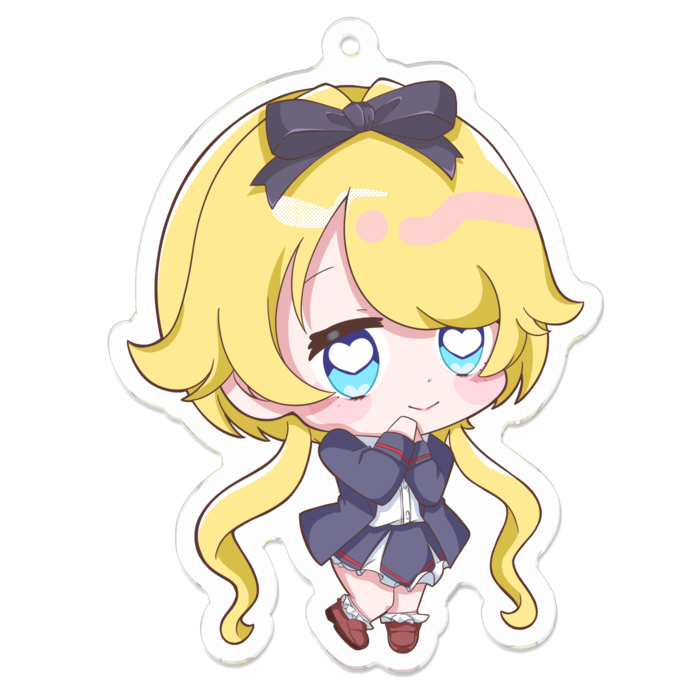 アクリルキーホルダー - 70 x 70 (mm)