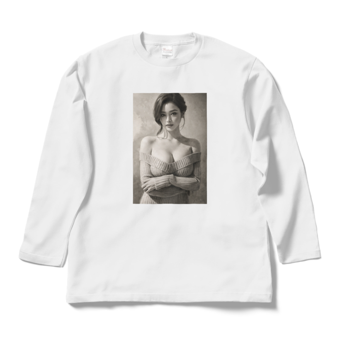 ロングスリーブTシャツ - L - ホワイト