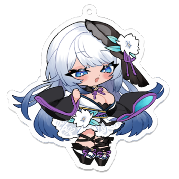 アクリルキーホルダー - 70 x 70 (mm)