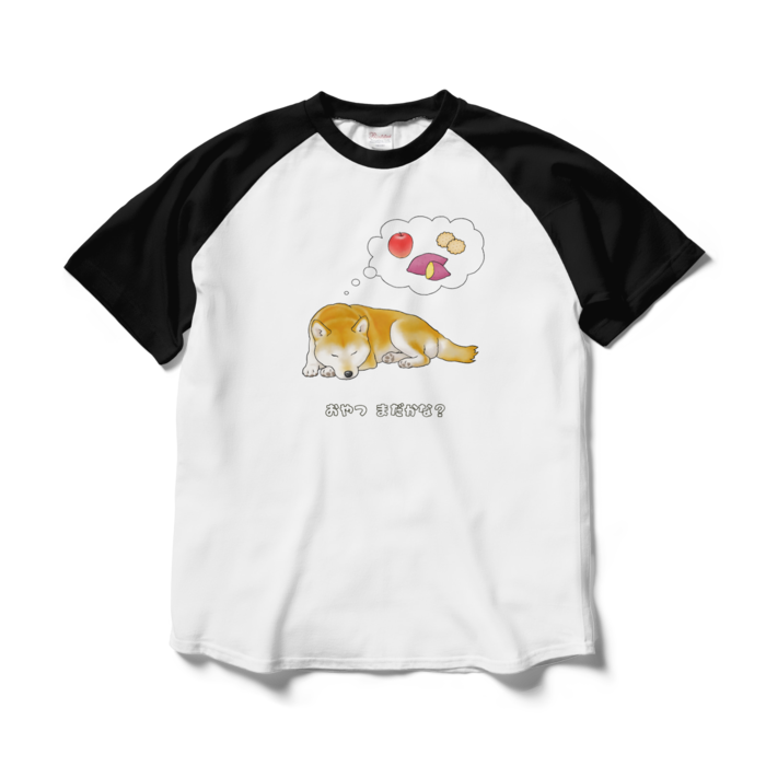ラグランTシャツ - L - ホワイト×ブラック / Size L, White & Black
