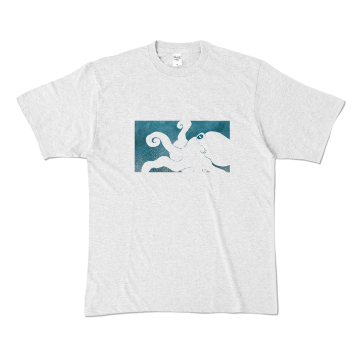 カラーTシャツ - XL - アッシュ (淡色)