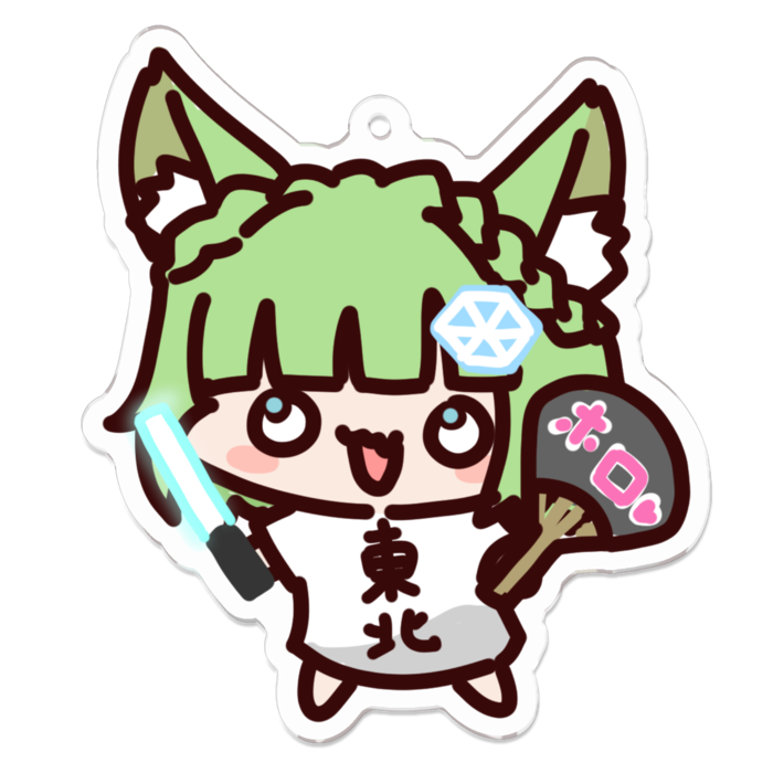 アクリルキーホルダー - 70 x 70 (mm)