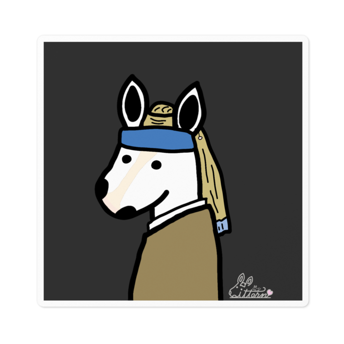 ステッカー - 100 x 100 (mm)