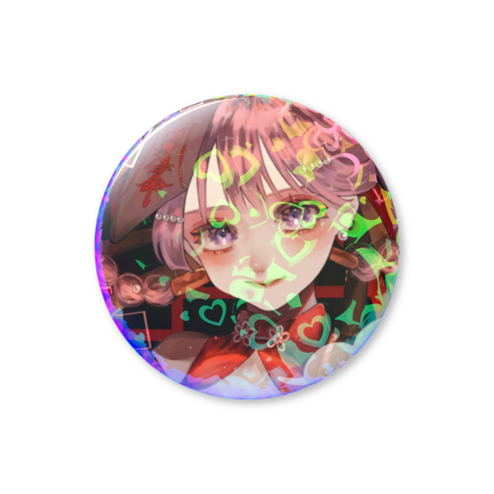 ホログラム缶バッジ - 25mm
