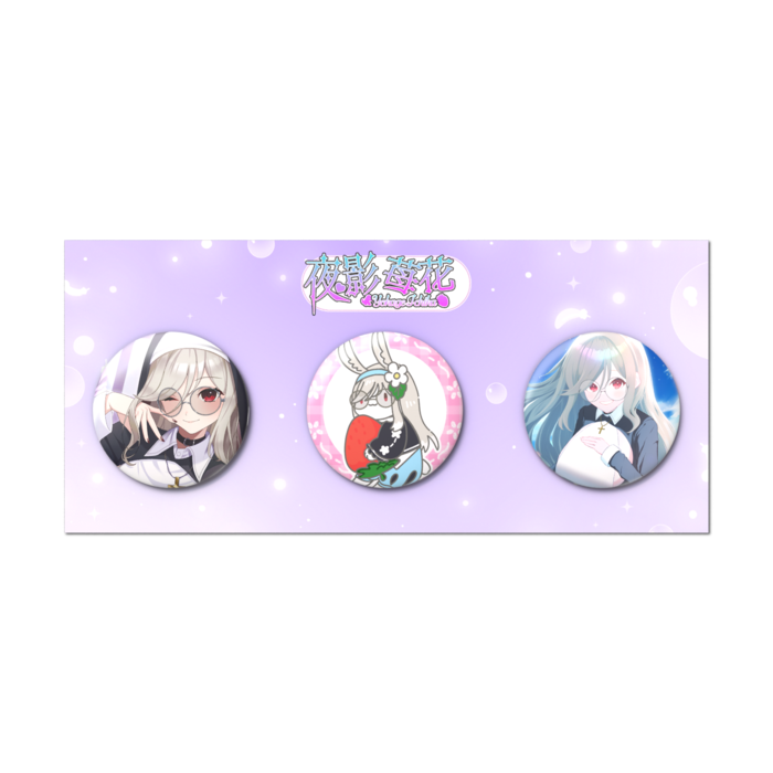 缶バッジセット - 3個セット