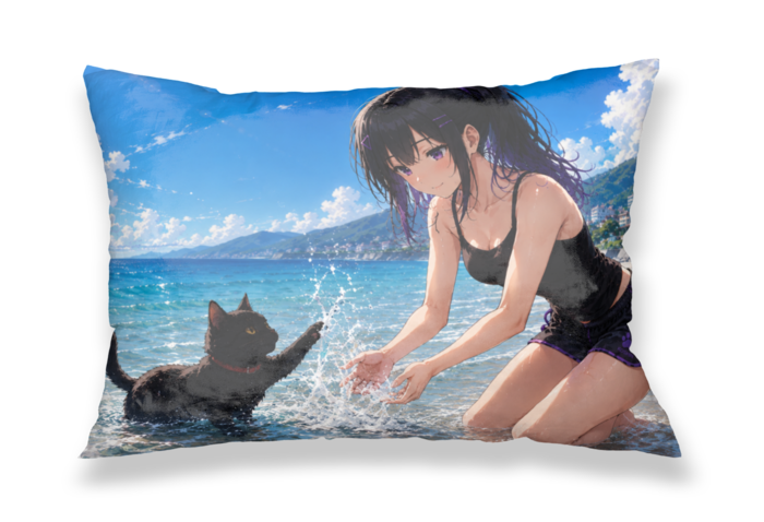 枕カバー - 43x63cm - 片面