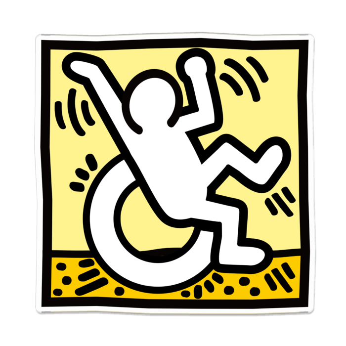 アクリルバッジ - 100 x 100 (mm)