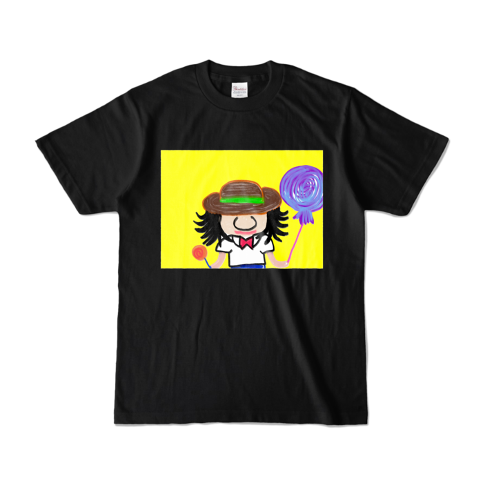 カラーTシャツ - S - ブラック (濃色)