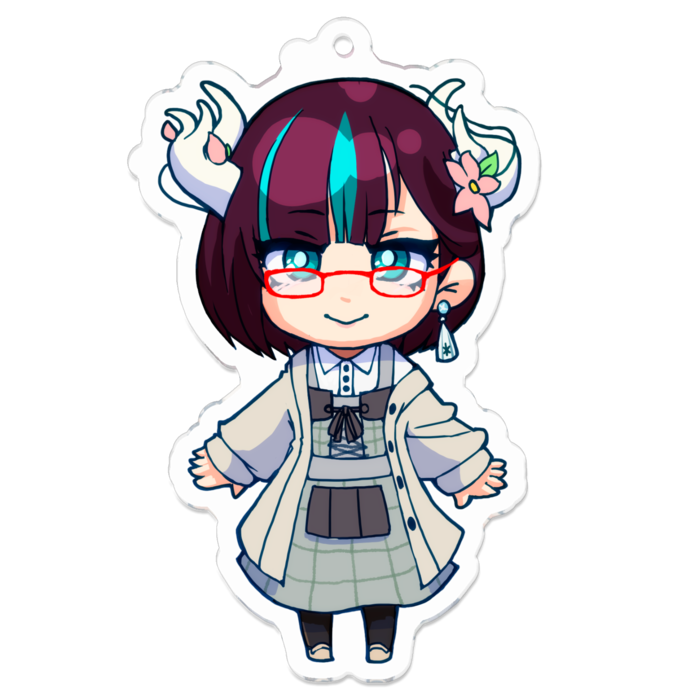 アクリルキーホルダー - 70 x 70 (mm)