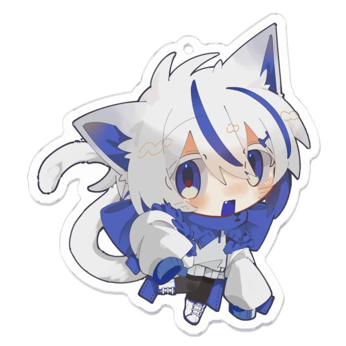 アクリルキーホルダー - 70 x 70 (mm)