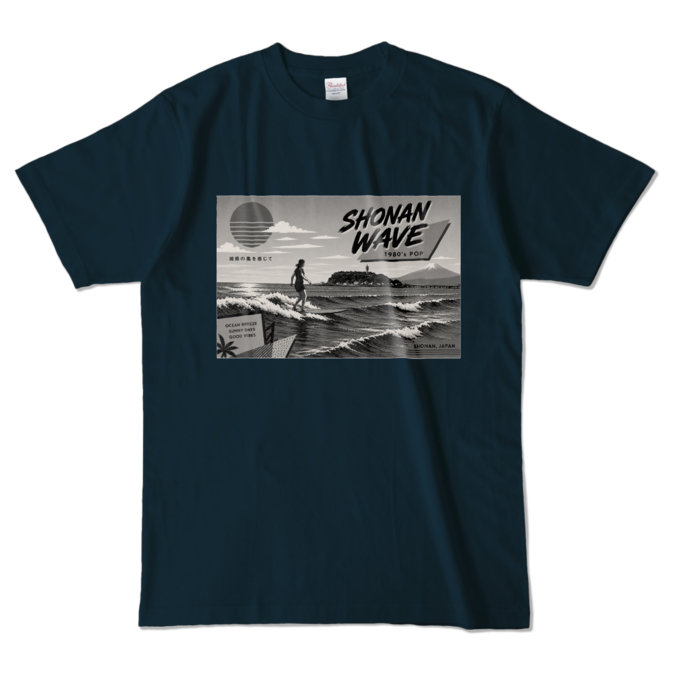カラーTシャツ - L - ネイビー (濃色)