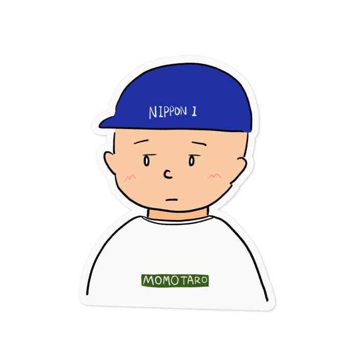 ステッカー - 100 x 100 (mm)