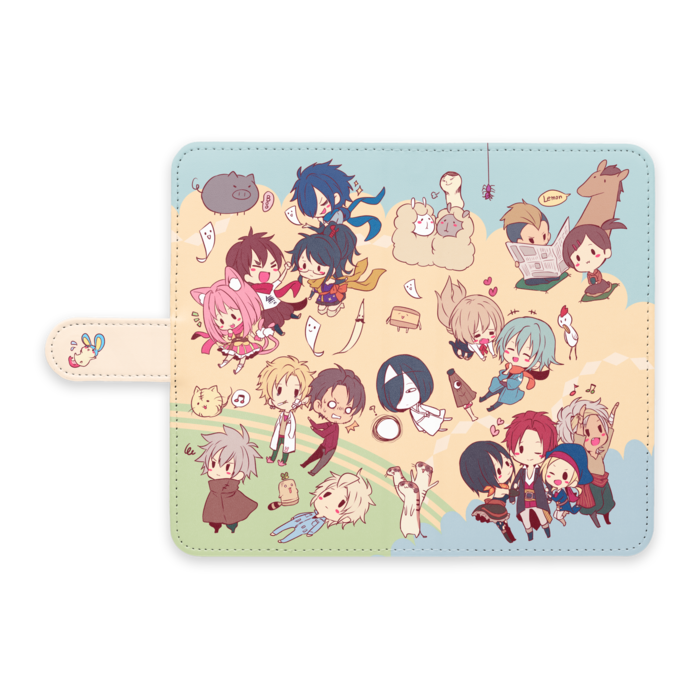 手帳型Androidケース - L - ストラップ穴 なし