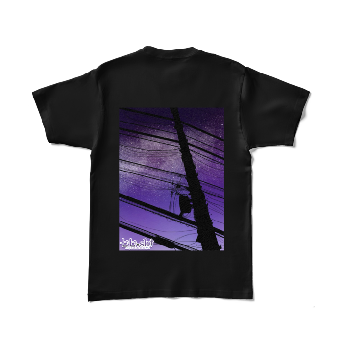 カラーTシャツ - L - ブラック (濃色)