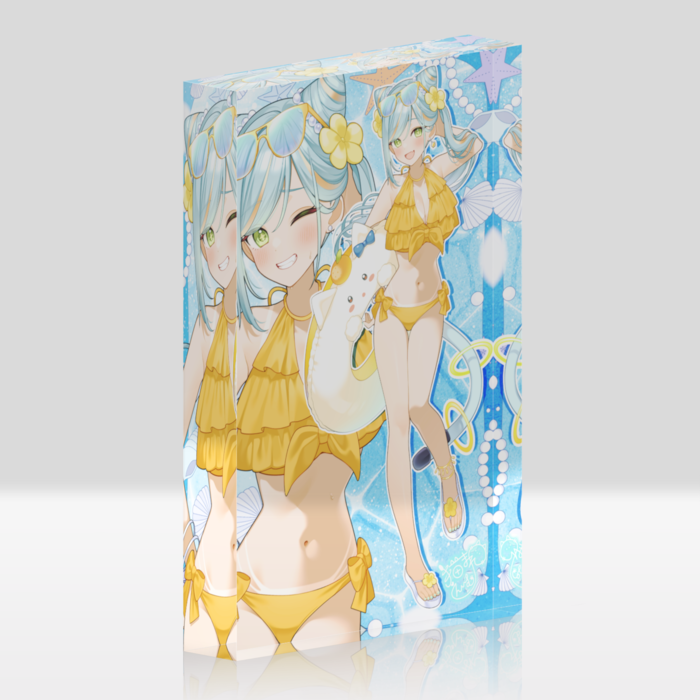 アクリルブロック(クリア) - 100x148mm