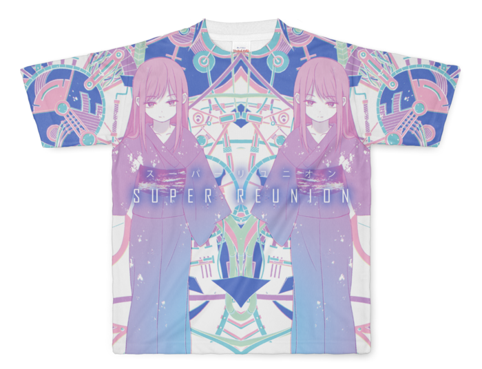 フルグラフィックTシャツ - L - 両面印刷