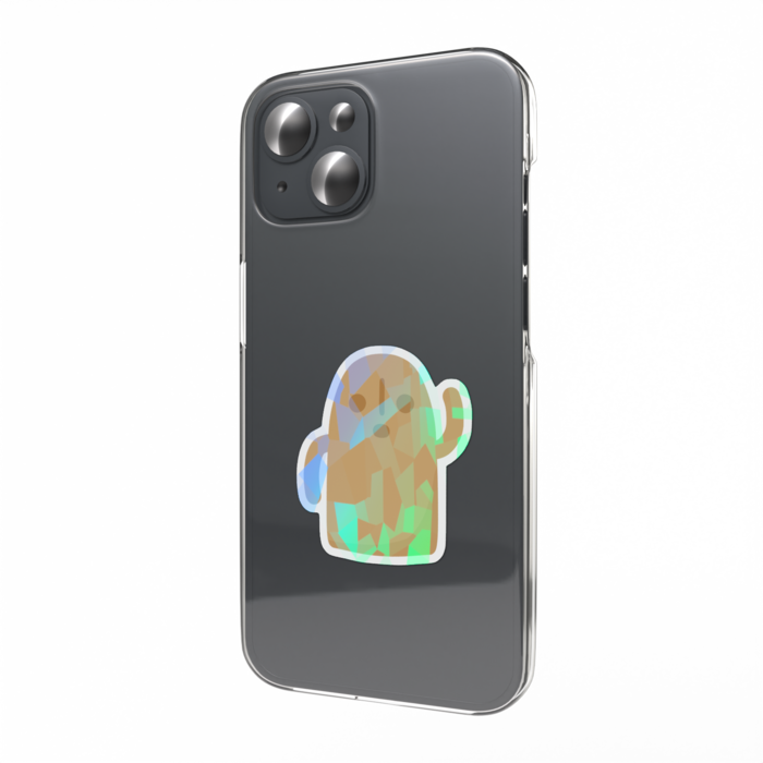 ホログラムスマホステッカー - 縦