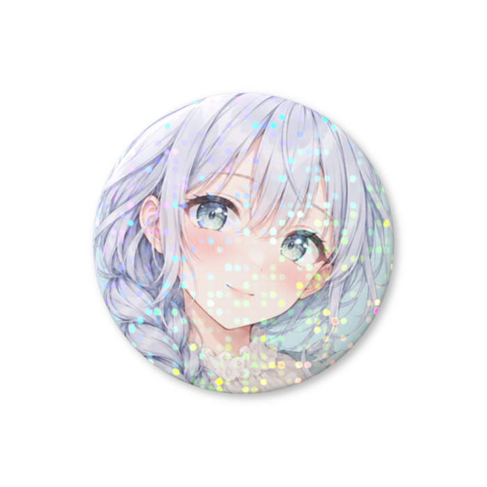 ホログラム缶バッジ - 25mm