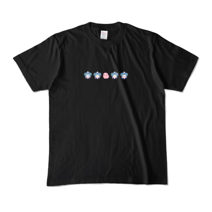 ドット絵Tシャツ(ブラック) Mサイズ