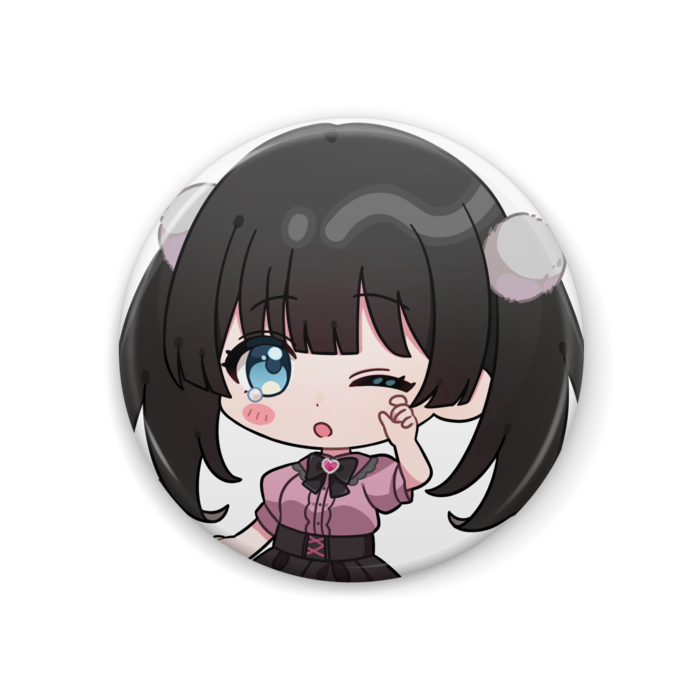 缶バッジ (眠い)