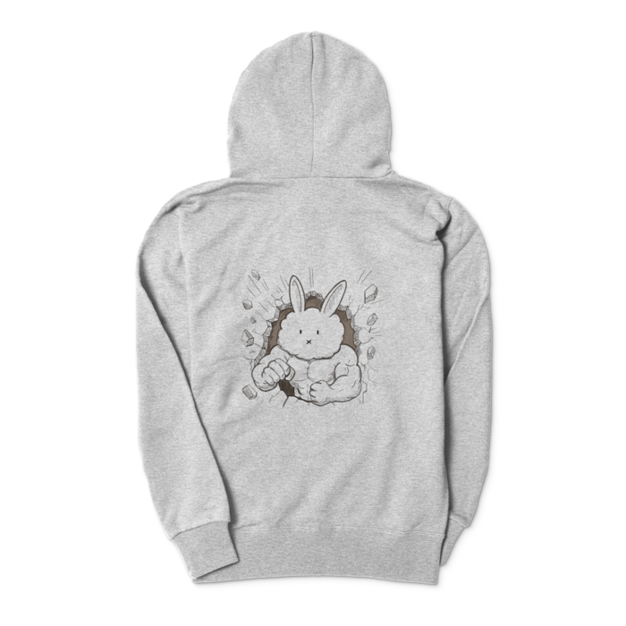 パーカー - S - 杢グレー