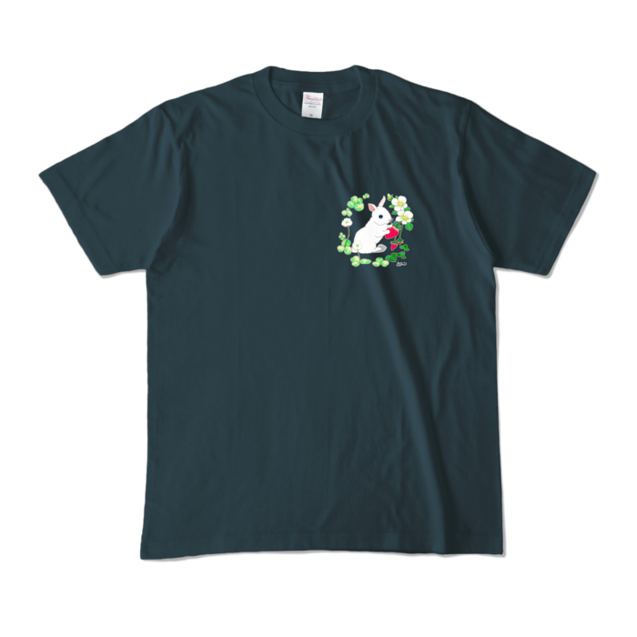 カラーTシャツ - M - デニム (濃色)