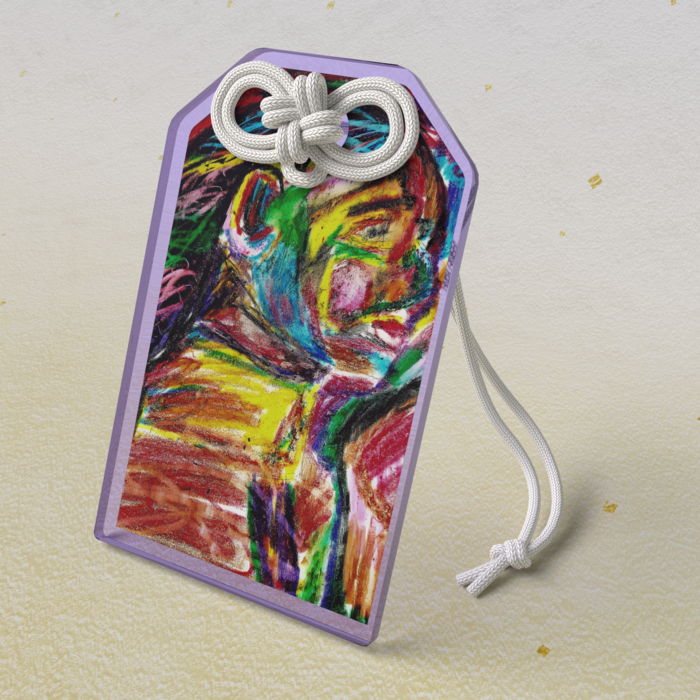 アクリルお守り - 50 × 80mm(8)