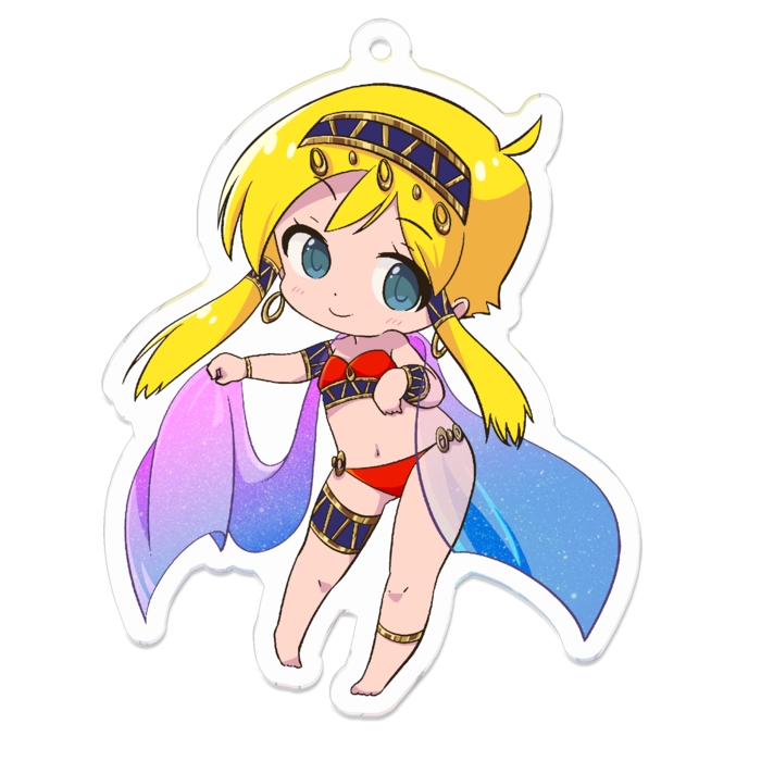 アクリルキーホルダー - 70 x 70 (mm)