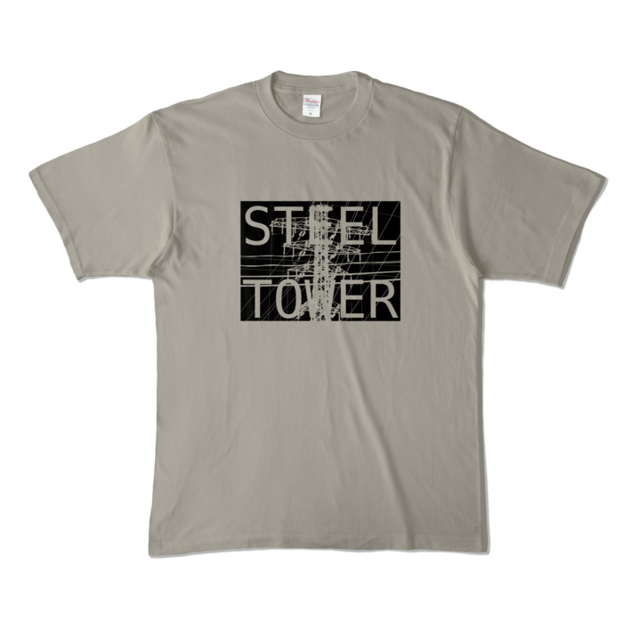 カラーTシャツ - XL - シルバーグレー (淡色)