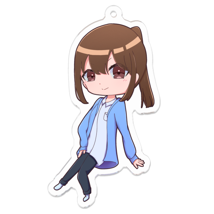 アクリルキーホルダー - 70 x 70 (mm)
