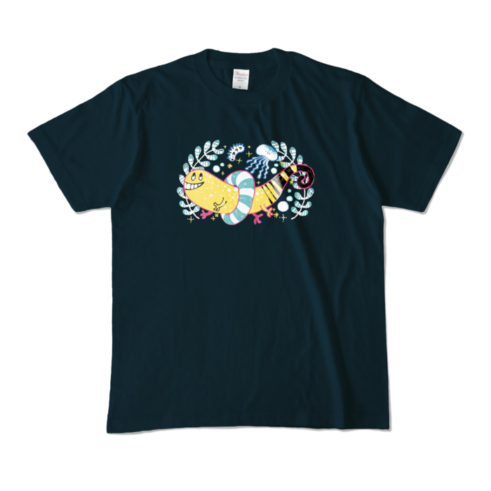 カラーTシャツ - M - ネイビー