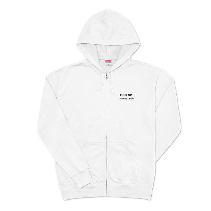 ジップパーカー - XL - ホワイト(1)
