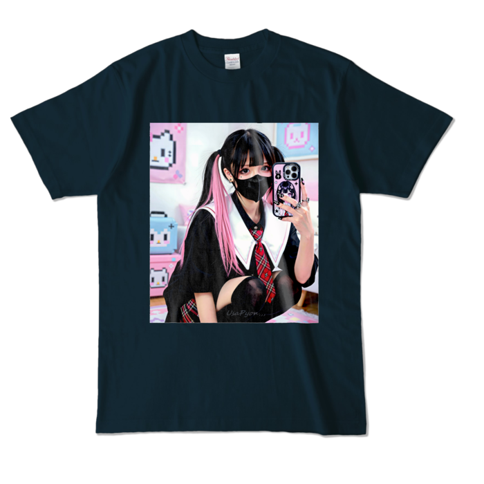 カラーTシャツ - L - ネイビー （濃色）