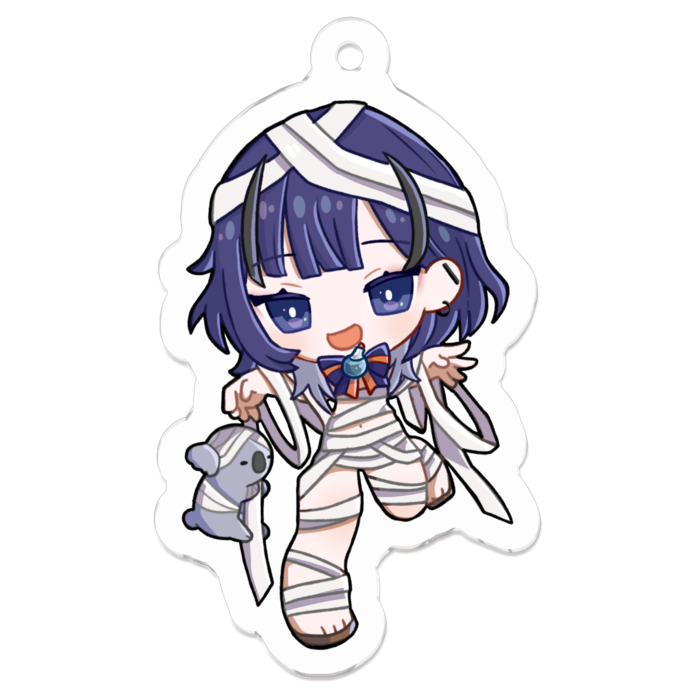 アクリルキーホルダー02 - 50 x 50 (mm)