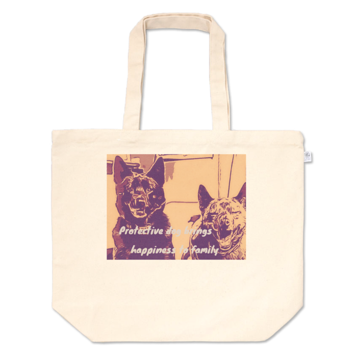 トートバッグ - L - プリント面積中