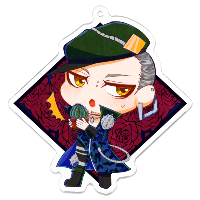 アクリルキーホルダー - 70 x 70 (mm)