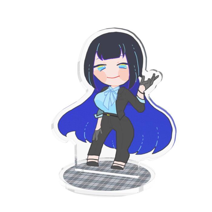 現代服：おしゃれスーツ- 70x70mm