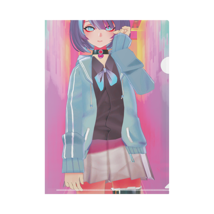 ①　クリアファイル - A4