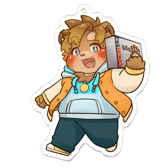 アクリルキーホルダー - 70 x 70 (mm)