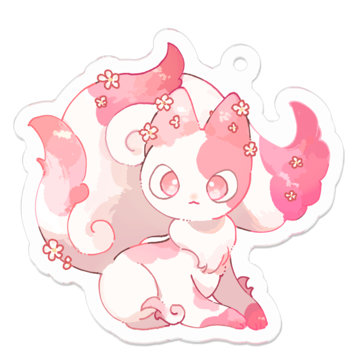 アクリルキーホルダー - 50 x 50 (mm)