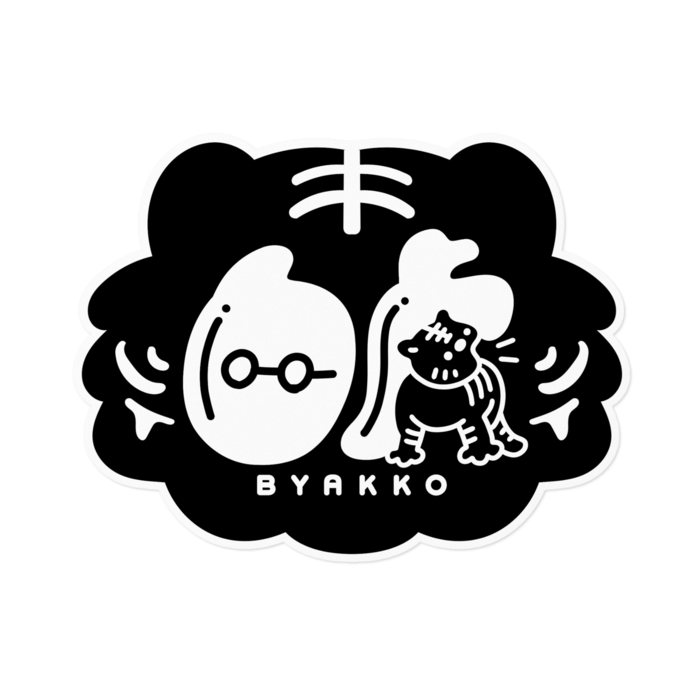 ステッカー - 160 x 160 (mm)