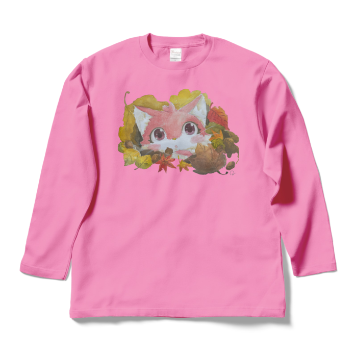 ロングスリーブTシャツ - L - ピンク