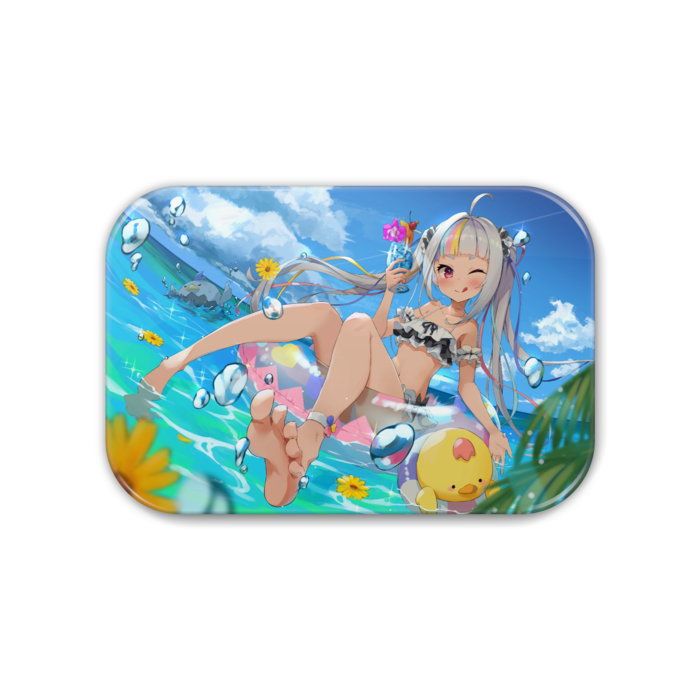 【全身】缶バッジ - 角丸 76x51mm