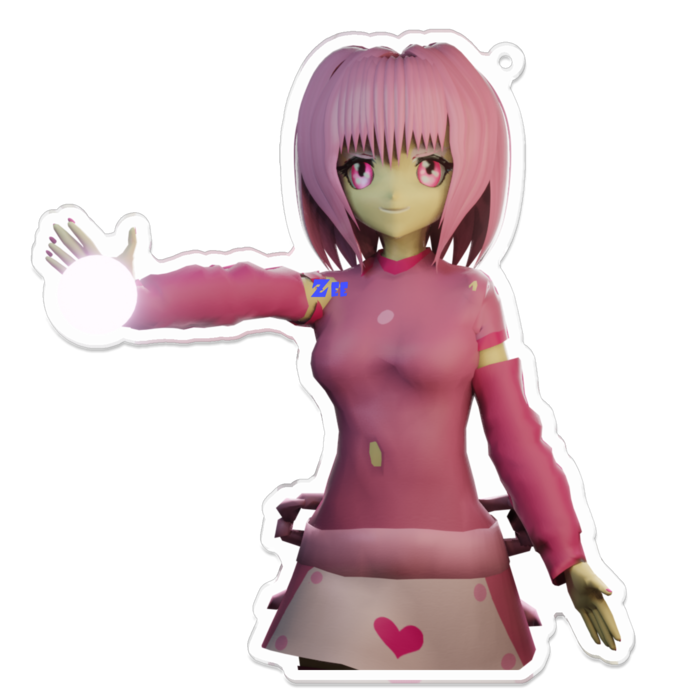 アクリルキーホルダー - 100 x 100 (mm)