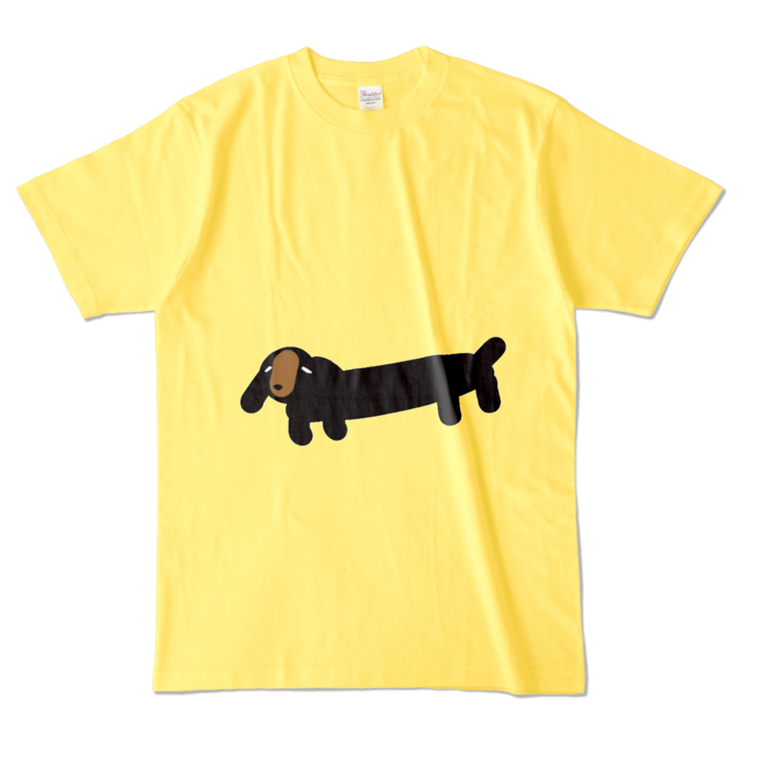 カラーTシャツ - L - イエロー (濃色)