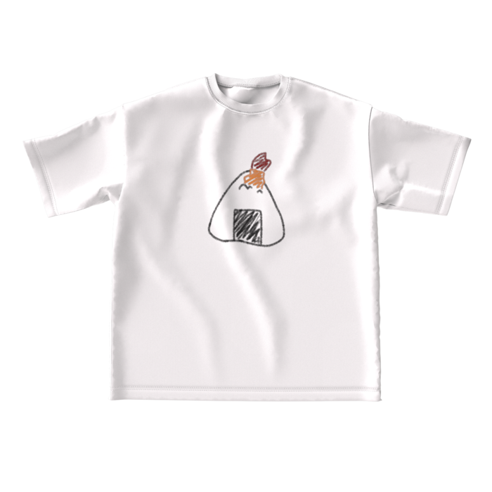 ビッグシルエットTシャツ - L - 両面