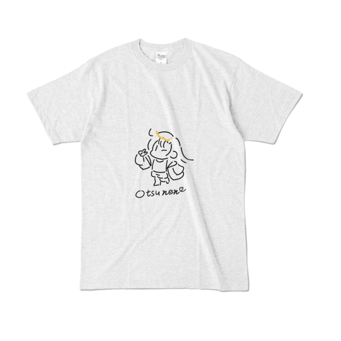カラーTシャツ - L - アッシュ （淡色）