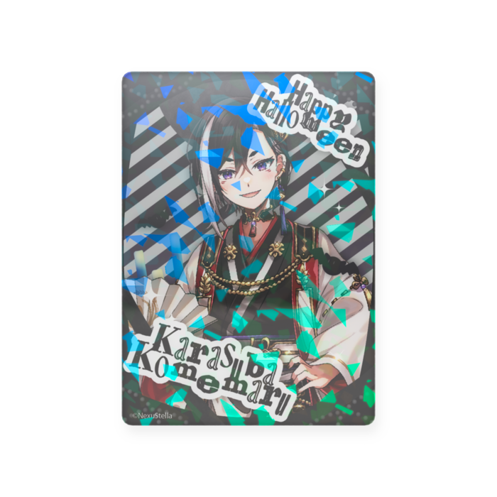 鴉羽米丸 ホログラムカード(Halloween ver)