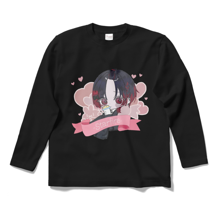 ロングスリーブTシャツ - S - ブラック